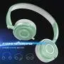 Vogek On Ear Headphones with Microphone, Lightweight Portable Foldable Headsets with Stereo Bass, 1.5M Tangle Free Cord, Adjustable Headband for Adults at Home Office Travel, Green Vogek On Ear Headphones with Microphone, Lightweight Portable Foldable Headsets with Stereo Bass, 1.5M Tangle Free Cord, Adjustable Headband for Adults at Home Office Travel, Green