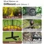 Artigarden Freestanding Garden Hose Holder Hanger, Heavy Duty Metal Water Hose Storage Stand Rack Artigarden Freestanding Garden Hose Holder Hanger, Heavy Duty Metal Water Hose Storage Stand Rack