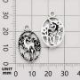 WOCRAFT 50pcs Craft Supplies Antique Silver Animals Unicorn Charms for Jewelry Making Crafting Findings Accessory for DIY Necklace Bracelet (M314)