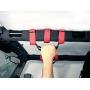 Rugged Ridge 13505.03 Ultimate Grab Handle Kit, Red for 55-current Jeep CJ/Wrangler/Gladiator