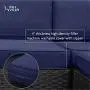 PHI VILLA Outdoor Rattan Sectional Sofa- Patio Wicker Furniture Set (6-Piece 3)