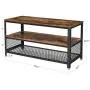 VASAGLE ULTV40BX TV Stands, 39.4'', Rustic Brown