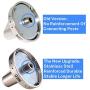 Upgraded 5pcs DG64-00472A / DG64-00347A dial Stainless Steel knob Compatible with Samsung Stove Range Oven ，Replaces AP5949480, PS10058981,Fits FX510BGS FX710BGS NX58F5500SS Replacement Parts