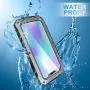WintMing Compatible with iPhone 11 Pro Aluminium Metal Case Waterproof Dropproof Shockproof Dustproof Cover Built-in Screen Protector Military Grade Defender Case with Kickstand