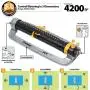 Melnor XT4200M XT Metal Oscillating Lawn Sprinkler, Black Melnor XT4200M XT Metal Oscillating Lawn Sprinkler, Black