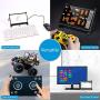 Raspberry Pi Touchscreen Monitor, Upgraded 7 IPS 1024X600 Dual-Speaker,USB HDMI Portable Monitor Capacitive Pi Display,Compatible with Raspberry Pi 3b+/Raspberry Pi 4b, Windows 7/8/10,Drive-Free