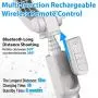 Gimbal Stabilizer for Smartphone with Extendable Bluetooth Selfie Stick and Tripod, 1-Axis Multifunction Remote 360°Automatic Rotation, Auto Balance iPhone/Android Gimbal Stabilizer for Smartphone with Extendable Bluetooth Selfie Stick and Tripod, 1-Axis Multifunction Remote 360°Automatic Rotation, Auto Balance iPhone/Android