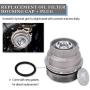 Oil Filter Housing Cap Assembly with Oil Plug for 2005-2019 Toyota RAV4 4Runner Tundra Fj Cruiser Venza Avalon Sienna Camry Highlander RX350 - Replace 15620-31060, 1562031060, 15643-31050, 1564331050