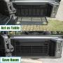 Tailgate Table Foldable Cargo Shelf Rear Storage Fits for Jeep Wrangler JL & JL Unlimited 2018 2019 2020 2/4 Door