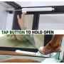 Touch n Hold Smooth - Dual Door Closer System - Heavy Duty - for (Medium and Heavy Weight) Storm, Screen, Security Doors - New Doors or Replacement for Previous Units (White)