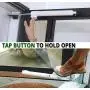 Touch n Hold Smooth - Dual Door Closer System - Heavy Duty - for (Medium and Heavy Weight) Storm, Screen, Security Doors - New Doors or Replacement for Previous Units (White) Touch n Hold Smooth - Dual Door Closer System - Heavy Duty - for (Medium and Heavy Weight) Storm, Screen, Security Doors - New Doors or Replacement for Previous Units (White)