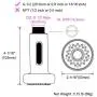 Kitchen Faucet Sprayer Head, Angle Simple Pull Out Sink Faucet Spray Head Nozzle Kitchen Pull Down Faucet Nozzle Spout Replacement Part 2 Functions, Chrome Kitchen Faucet Sprayer Head, Angle Simple Pull Out Sink Faucet Spray Head Nozzle Kitchen Pull Down Faucet Nozzle Spout Replacement Part 2 Functions, Chrome