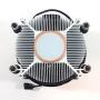 AMD Wraith Spire Socket AM4 4-Pin Connector CPU Cooler with Copper Core Base & Aluminum Heatsink & 3.81-Inch Fan with Cooler Master Thermal Paste/Thermal Compound Kit
