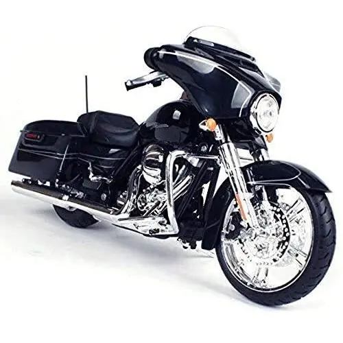 Maisto 2015 Harley Davidson Street Glide Motorcycle 1/12 Scale Pre-Built Model Black Maisto 2015 Harley Davidson Street Glide Motorcycle 1/12 Scale Pre-Built Model Black