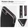 Spigen Neo Hybrid Designed for iPhone SE 2020 Case/Designed for iPhone 8 Case (2017) / Designed for iPhone 7 Case (2016) - Gunmetal