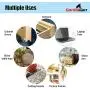 Clear Adhesive Bumper Pads 106-PC Combo Pack (Round, Spherical, Square) - Sound Dampening Transparent Rubber Feet for Cabinet Doors, Drawers, Glass Tops, Picture Frames, Cutting Boards Clear Adhesive Bumper Pads 106-PC Combo Pack (Round, Spherical, Square) - Sound Dampening Transparent Rubber Feet for Cabinet Doors, Drawers, Glass Tops, Picture Frames, Cutting Boards