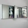 Fresca FMC8019 60'' Wide Bathroom Medicine Cabinet with Mirrors Fresca FMC8019 60'' Wide Bathroom Medicine Cabinet with Mirrors