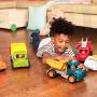 Battat - Dump Truck with Working Movable Parts and 1 Driver – Construction Vehicle Toy Trucks for Toddlers 18m+ Battat - Dump Truck with Working Movable Parts and 1 Driver – Construction Vehicle Toy Trucks for Toddlers 18m+