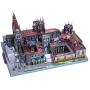 3D Metal Puzzle Famous Architecture Assemble Model Building Kit DIY Laser Cut Jigsaw - Microworld J046 Spain Burgos Cathedral