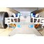 for Traxxas Ford GT 4-Tec 2.0 (83056-4) Upgrade Parts Aluminum Front Lower Suspension Mount - 1 Set Gray Silver