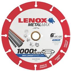 LENOX Tools Cutting Wheel, Diamond Edge, 6-Inch (1972923)