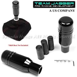 EpandaHouse Made for Thread Size M12 M8 M10 USA Black Spring Operated Metal Automatic Shift Knob W/Button