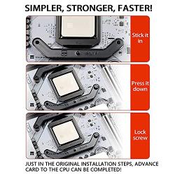 Thermalright SST-AMD AM4 Mounting Bracket CPU Socket Mount Cool Fan Heatsink Bracket Dock Base for AM4 FM1 FM2 FM2+ AM2 AM2+ AM3 AM3+ (Patented Product), Include TF7 Thermal Paste