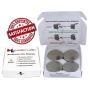 Strong Magnets Rare Earth Neodymium: N52 Disc Super Permanent Metal Round, 1.26''DX0.06''H, Powerful Pull Force, 12 Piece | Heavy Duty, Fridge Door, Garage, Kitchen, Science, Craft, Art, Office, Therapy