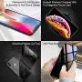 Magnetic Case for iPhone 7plus/8plus, [Anti Peeping Case with Screen Protector & Clear Back][Double Sided Tempered Glass] [Magnet Metal Bumper Frame] Anti-peep Case for iPhone 7plus/8plus