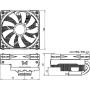 Scythe Big Shuriken 3 CPU Air Cooler, 120mm Low Profile(69mm Tall), Intel LGA1151, AMD AM4/Ryzen