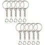Key Ring with Chain and Open Jump Rings 50Pack Key Ring with Chain and Open Jump Rings 50Pack