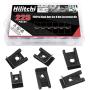 Hilitchi 225Pcs U Nut Assortment Black Phosphate Finish Rust Resistant Wide Range Kit Auto Car Metal Clips for Motorcycle Automotive Repair Replacement