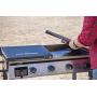 PIT BOSS PB757GD 4 Burner LP Gas Griddle, 4. 7mm Thick pre-Seasoned top, Black