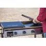 PIT BOSS PB757GD 4 Burner LP Gas Griddle, 4. 7mm Thick pre-Seasoned top, Black