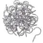 BronaGrand 50 Pieces Metal Screw-in Ceiling Hooks Cup Hook,Screw Hanger for Hanging Plants Mugs Kitchen Utensils Wind Chimes 1-1/4''(Silver) BronaGrand 50 Pieces Metal Screw-in Ceiling Hooks Cup Hook,Screw Hanger for Hanging Plants Mugs Kitchen Utensils Wind Chimes 1-1/4''(Silver)