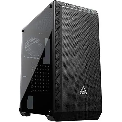 Montech AIR 900 MESH Black/ATX Mid-Tower/High & Max Airflow/Dust- Proof/Computer Gaming Case/EATX,ATX,Micro ATX,Mini ITX/Full Front meshes/Unique mesh Side Panel/Tempered Glass Side Panel (MESH Black) Montech AIR 900 MESH Black/ATX Mid-Tower/High & Max Airflow/Dust- Proof/Computer Gaming Case/EATX,ATX,Micro ATX,Mini ITX/Full Front meshes/Unique mesh Side Panel/Tempered Glass Side Panel (MESH Black)