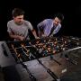 Rally and Roar Foosball Table Game – 56” Standard Size Fun, Multi Person Table Soccer Adults, Families - Recreational Foosball Games Game Rooms, Arcades, Bars, Parties, Family Night