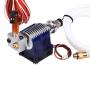 Wangdd22 E3D V6 Hot End Full Kit 1.75mm 12V Bowden/RepRap 3D Printer Extruder Parts Accessories 0.4mm Nozzle
