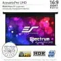 Elite Screens Spectrum 100'' Electric Motorized Projector Screen, 16:9, Moiré-Free, Sound Transparent Perforated Weave 4K Ready Drop Down Projector Screen Elite Screens Spectrum 100'' Electric Motorized Projector Screen, 16:9, Moiré-Free, Sound Transparent Perforated Weave 4K Ready Drop Down Projector Screen