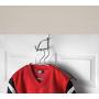 Spectrum Diversified Hanger Holder & Hook, Extender Over-the-Door Closet, Bedroom & Laundry Room, Hanging Clothes Drying Rack, Chrome
