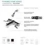 Laguna Brass 3310CP/4010CP Mobile Home Two Handle Non-Metallic 8'' Tub Shower Diverter with Shower Head/Arm/Flange Chrome Finish