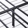 ZINUS SmartBase Zero Assembly Mattress Foundation / 14 Inch Metal Platform Bed Frame / No Box Spring Needed / Sturdy Steel Frame / Underbed Storage, King