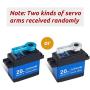 SunFounder 20KG Servo Motor Waterproof High Torque Servo, SF3218MG Metal Gear Digital Servo, Aluminium Case, Control Angle 270° for RC Robot Cars