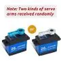 SunFounder 20KG Servo Motor Waterproof High Torque Servo, SF3218MG Metal Gear Digital Servo, Aluminium Case, Control Angle 270° for RC Robot Cars