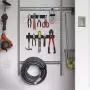 VELCRO Brand Heavy Duty Fasteners | 4x2 Inch Strips 4 Sets | Holds 10 lbs | Stick-On Adhesive Backed | Black Industrial Strength | For Indoor or Outdoor Use