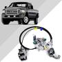 Left Driver Side Rear Door Latch Lock Cable Assembly Extended Cab Compatible with F-250 F-350 F-450 F-550 Super Duty 1999-2007 Replaces 6C3Z-28264A01-A