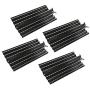 Hongso Porcelain Steel Heat Plates Shield Replacement Parts for Charbroil 464224411 466224411, Kenmore 415.16135110 Gas Grill, Flame Tamer G524-0032-W1, 16 Inch Grill Heat Tent, PPC0044 (4 Pack)