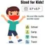 WeCare Kids Disposable Face Masks, 50 Pack Variety Colors, Individually Wrapped