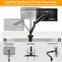 ErGear 22-35” Premium Single Monitor Stand Mount w/USB, Ultrawide Computer Screen Desk Mount w/Full Motion Gas Spring Arm, Height/Tilt/Swivel/Rotation Adjustable, Holds from 6.6lbs to 26.5lbs ErGear 22-35” Premium Single Monitor Stand Mount w/USB, Ultrawide Computer Screen Desk Mount w/Full Motion Gas Spring Arm, Height/Tilt/Swivel/Rotation Adjustable, Holds from 6.6lbs to 26.5lbs