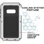 Punkcase S10e Metal Case, Heavy Duty Military Grade Armor Cover [Shockproof] Full Body Hard Aluminum & TPU Hybrid Design [High Impact Bumper] Compatible W/Samsung Galaxy S10e Edge (White)